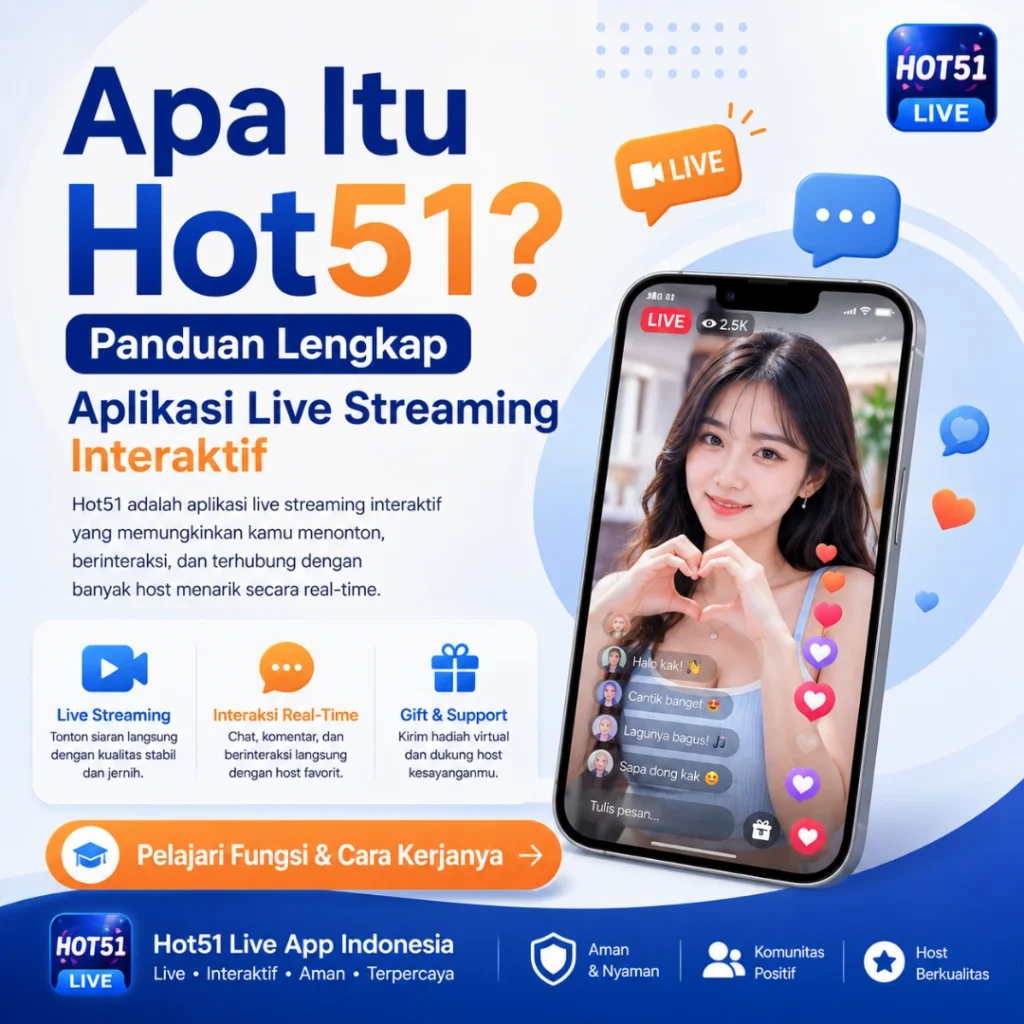 Apa Itu Hot51 Penjelasan Aplikasi Live Streaming