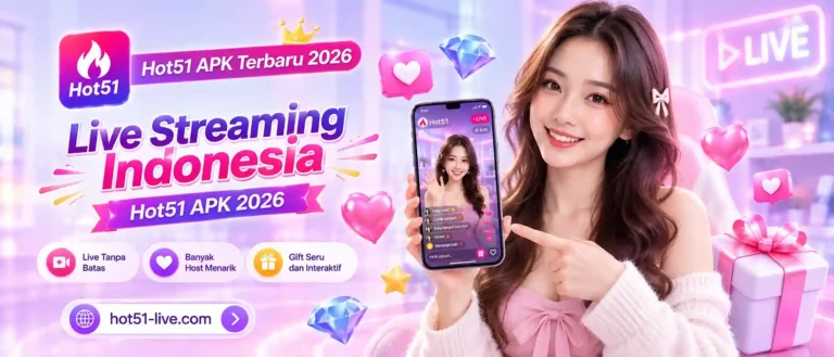HOT51 APK Terbaru 2026: Aplikasi Live Streaming Bar Bar Terbaik Indonesia